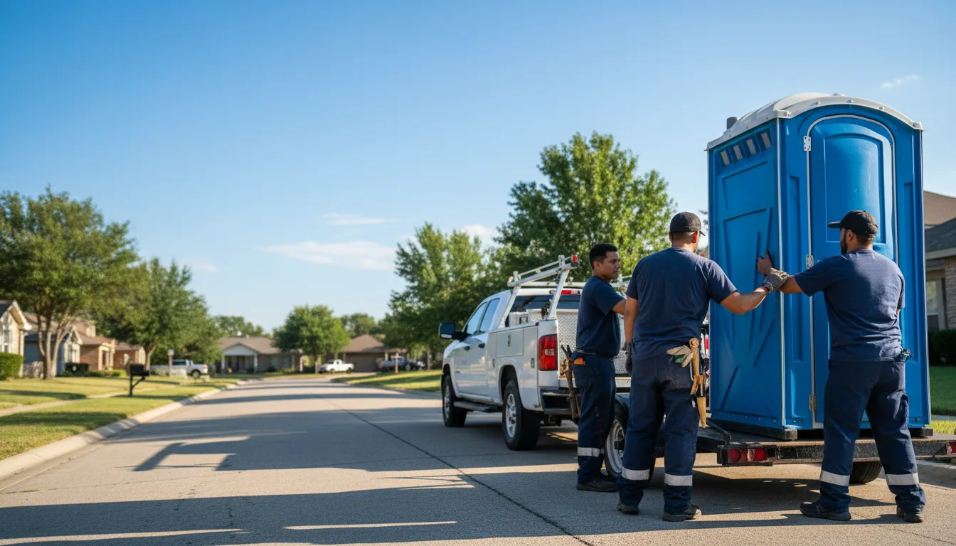 Portable Toilet Rental in Camanche, IA near me